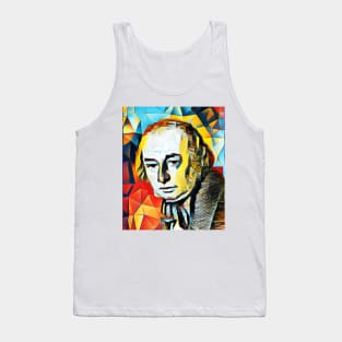 Isambard Kingdom Brunel Abstract Portrait | Isambard Kingdom Brunel Artwork 2 Tank Top